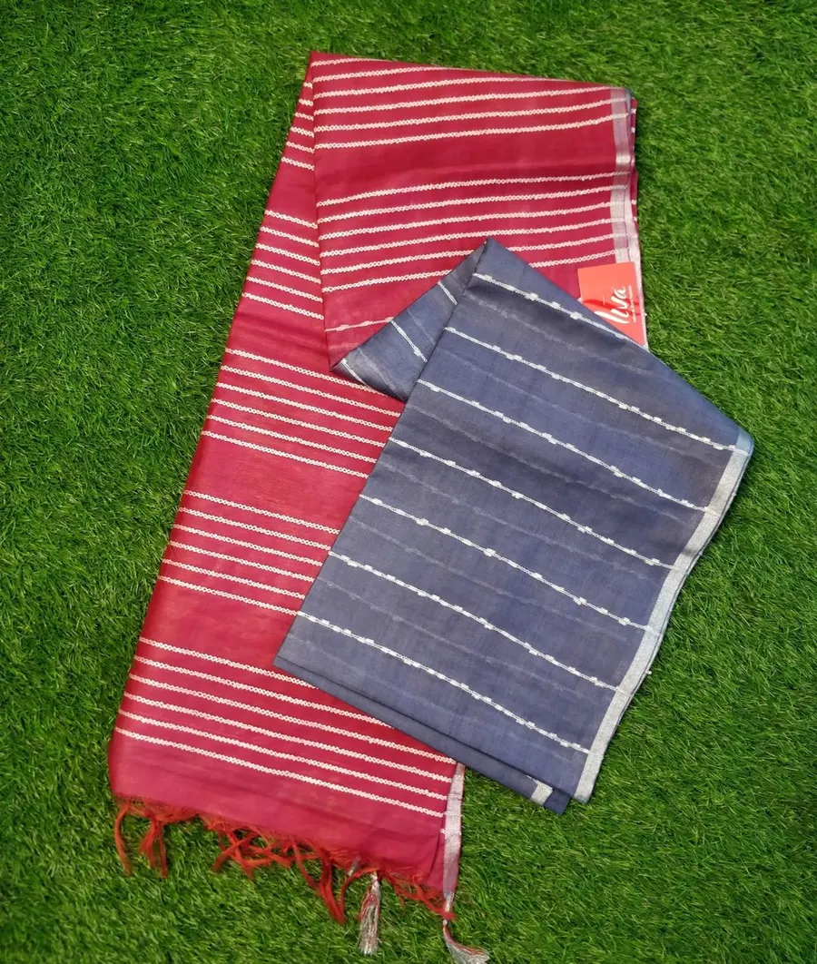 premium kota saree for women with rich embroidery &butti blouse